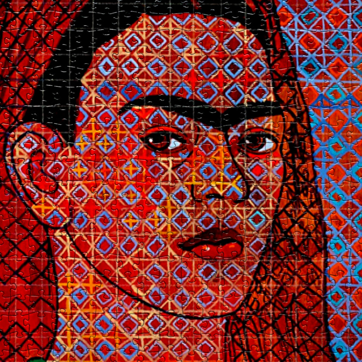 1000piece Alfredo Arreguin Head Dress Jigsaw Puzzle Rest In Pieces