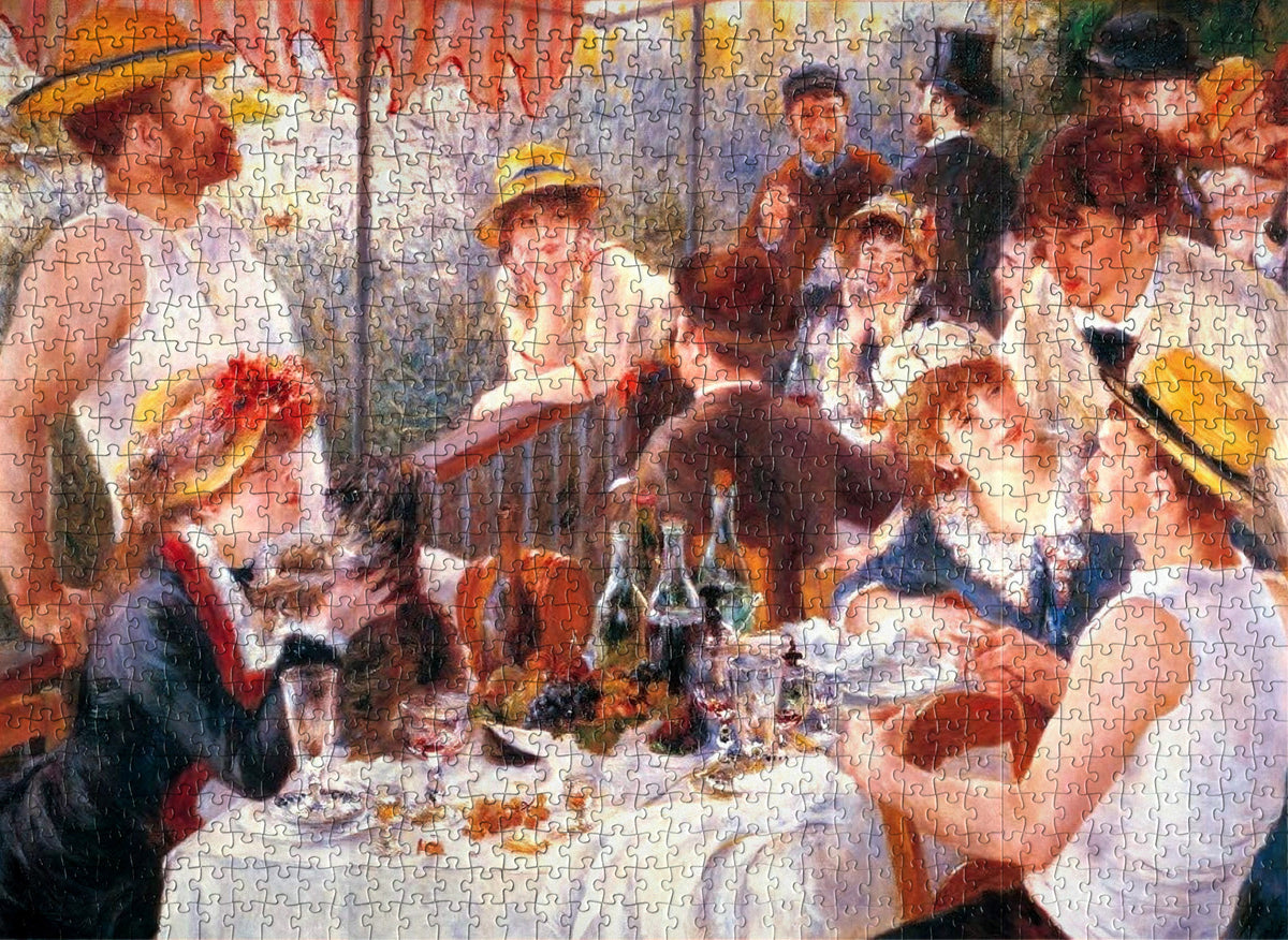 Pierre-Auguste Renoir カードセット 10枚 1000-piece Pierre-Auguste Renoir Luncheon of the Boating Party