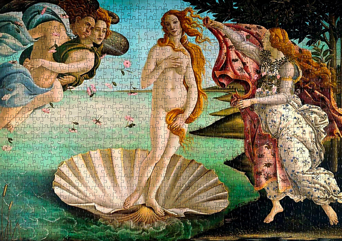 1000-piece Sandro Botticelli The Birth of Venus Jigsaw Puzzle