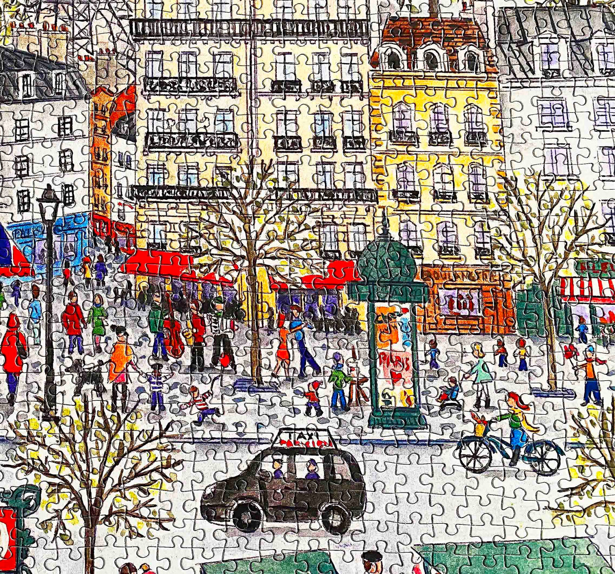 1000piece Michael Storrings Paris Jigsaw Puzzle Rest In Pieces