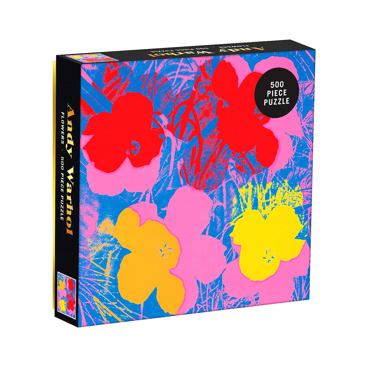 500-piece Andy Warhol Flowers Jigsaw Puzzle | Rest In Pieces
