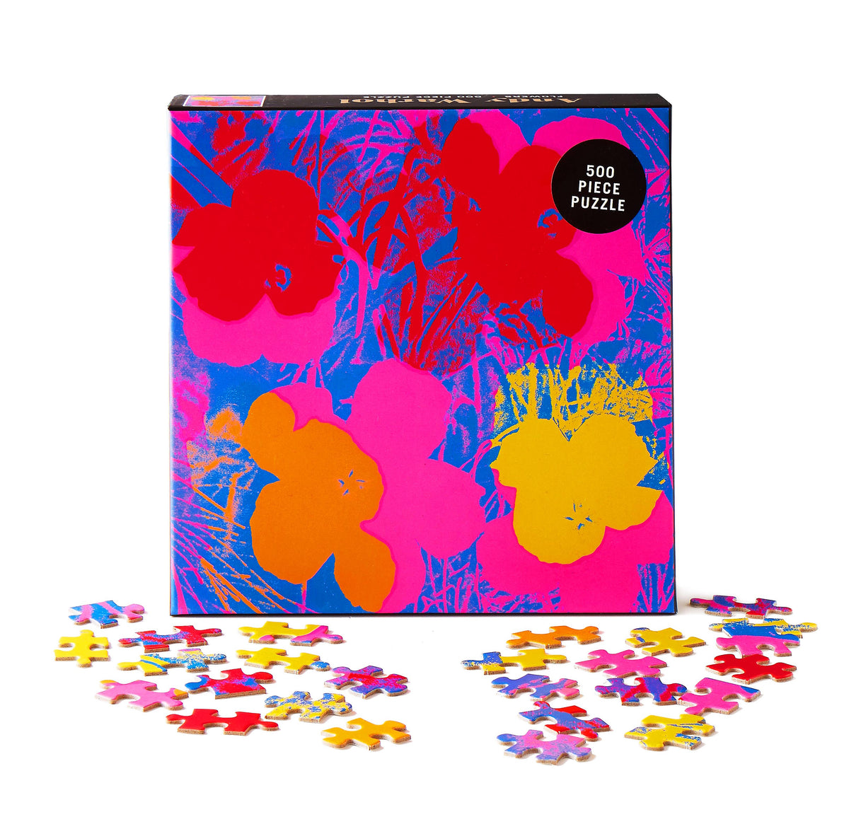 500-piece Andy Warhol Flowers Jigsaw Puzzle | Rest In Pieces