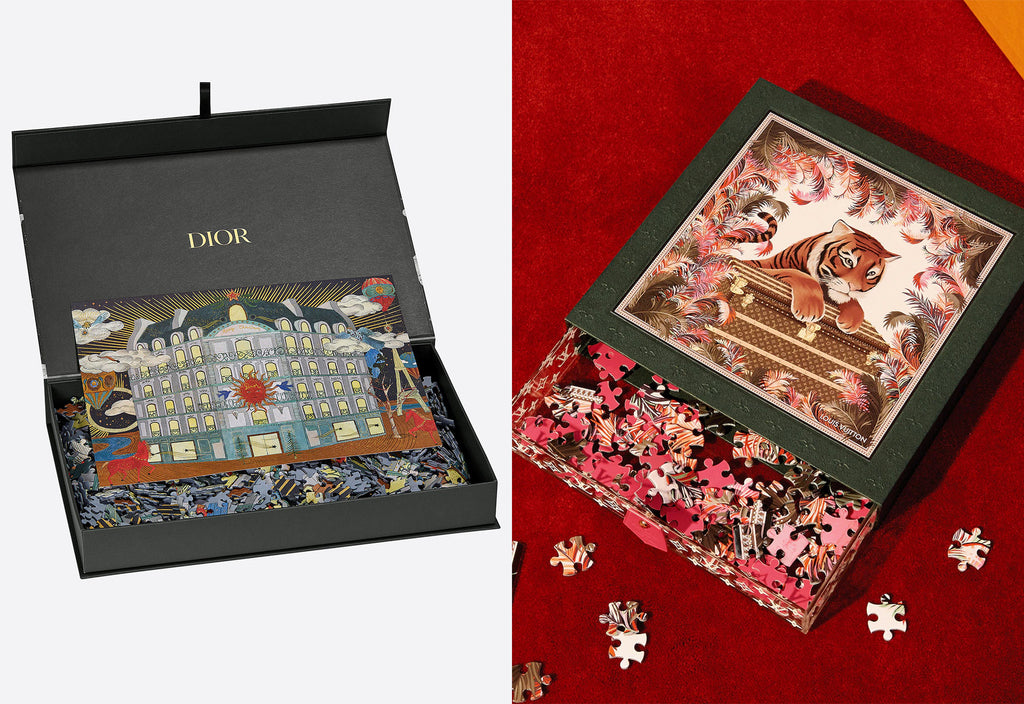 Dior and Louis Vuitton launches luxury jigsaw puzzles this Christmas.