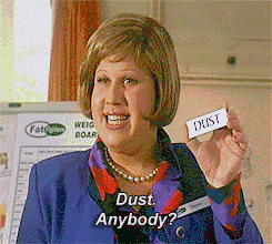 How to get rid of jigsaw puzzle dust