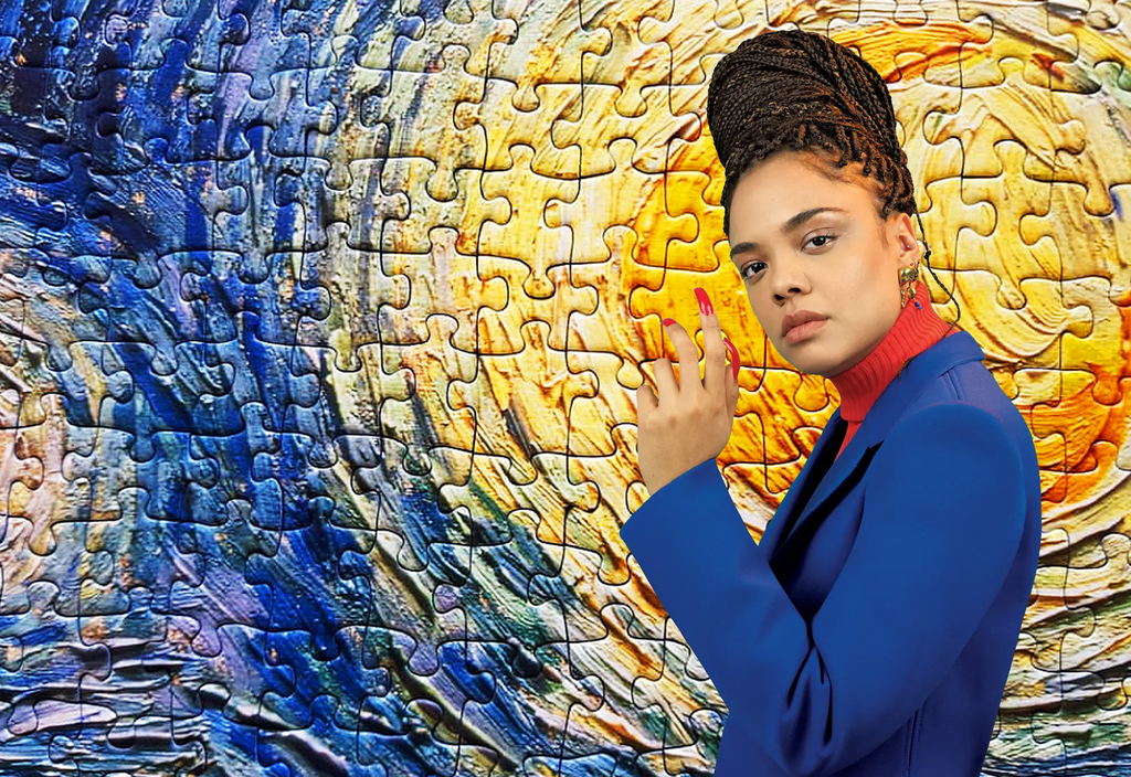Tessa Thompson's New Hulu Jigsaw Puzzles Series