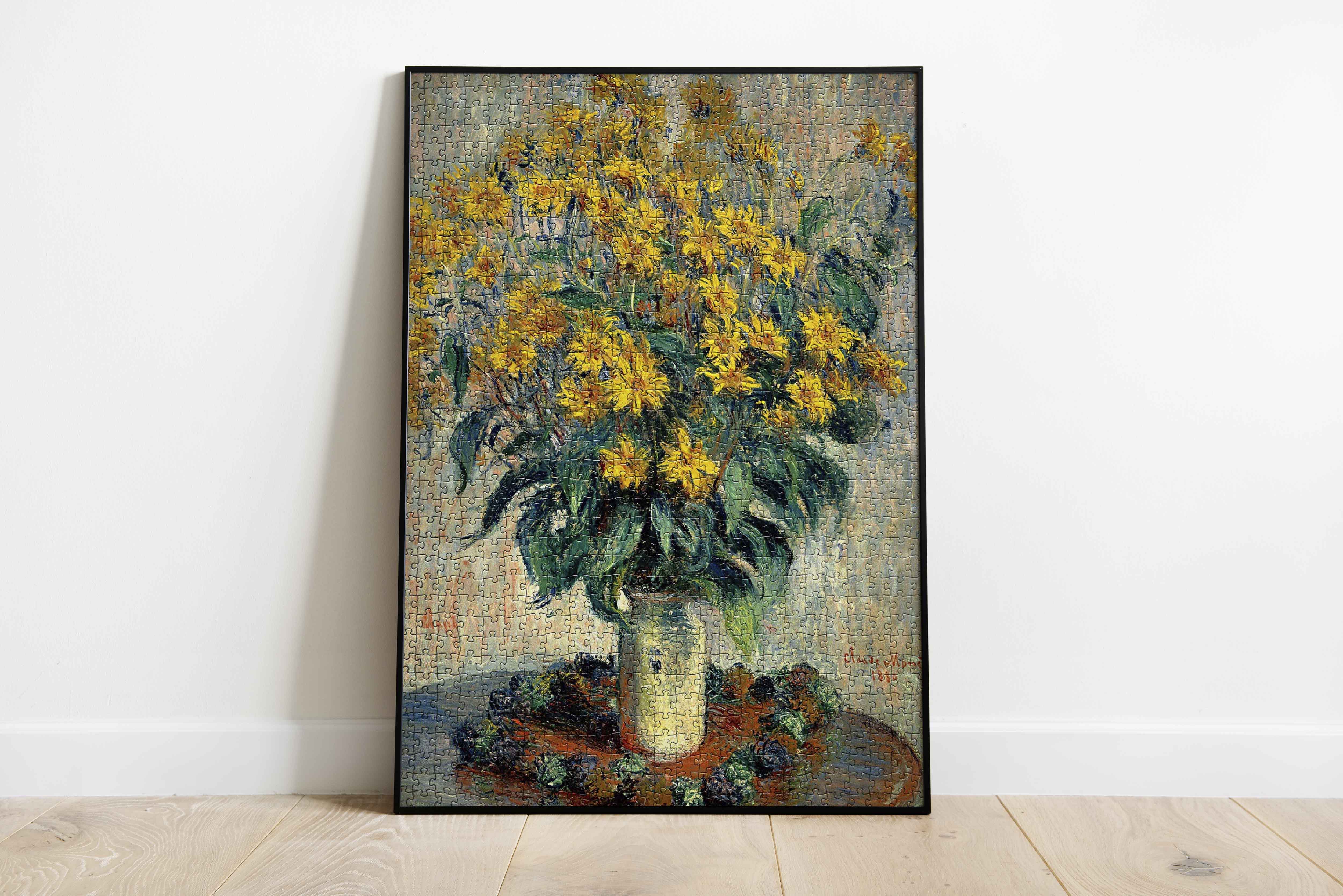 Sunflowers, 1881 By Claude Monet - 10 X 12 Inches (Art Print...