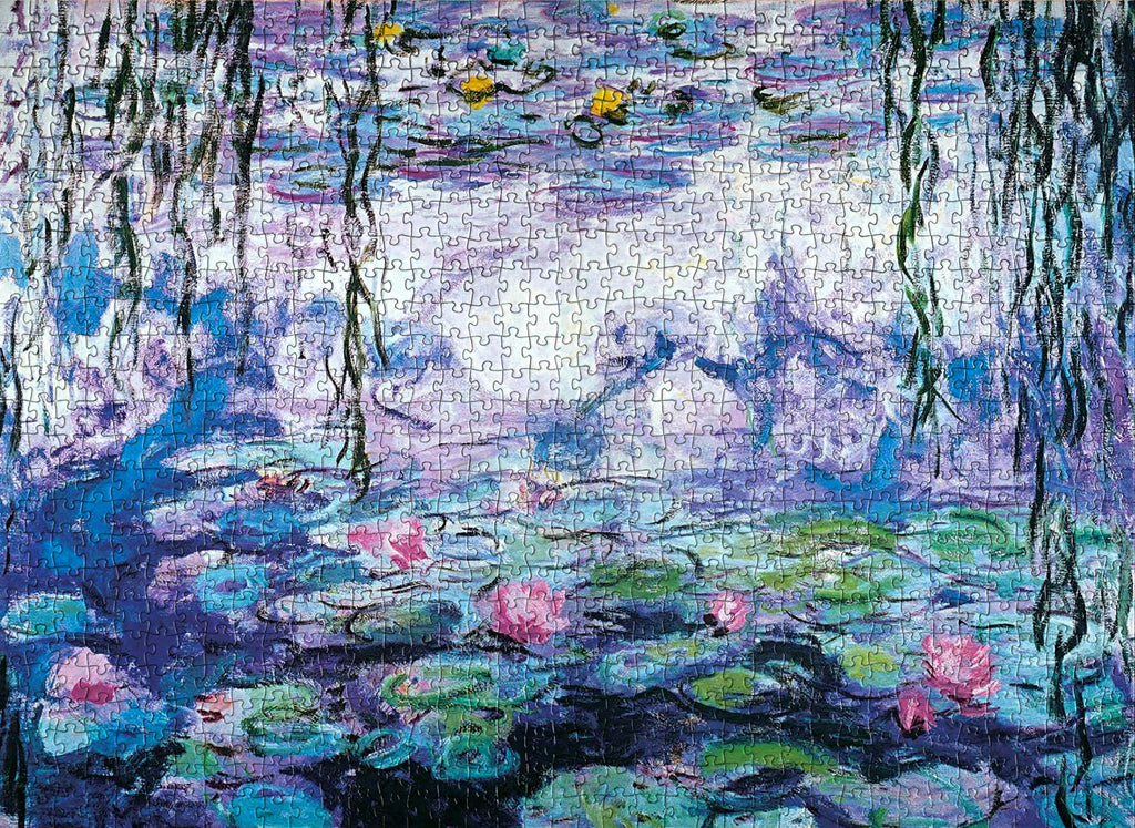 Beautiful Wall Art - Eurographics' Claude Monet Water Lilies Jigsaw Puzzle for Interior Design Enthusiasts