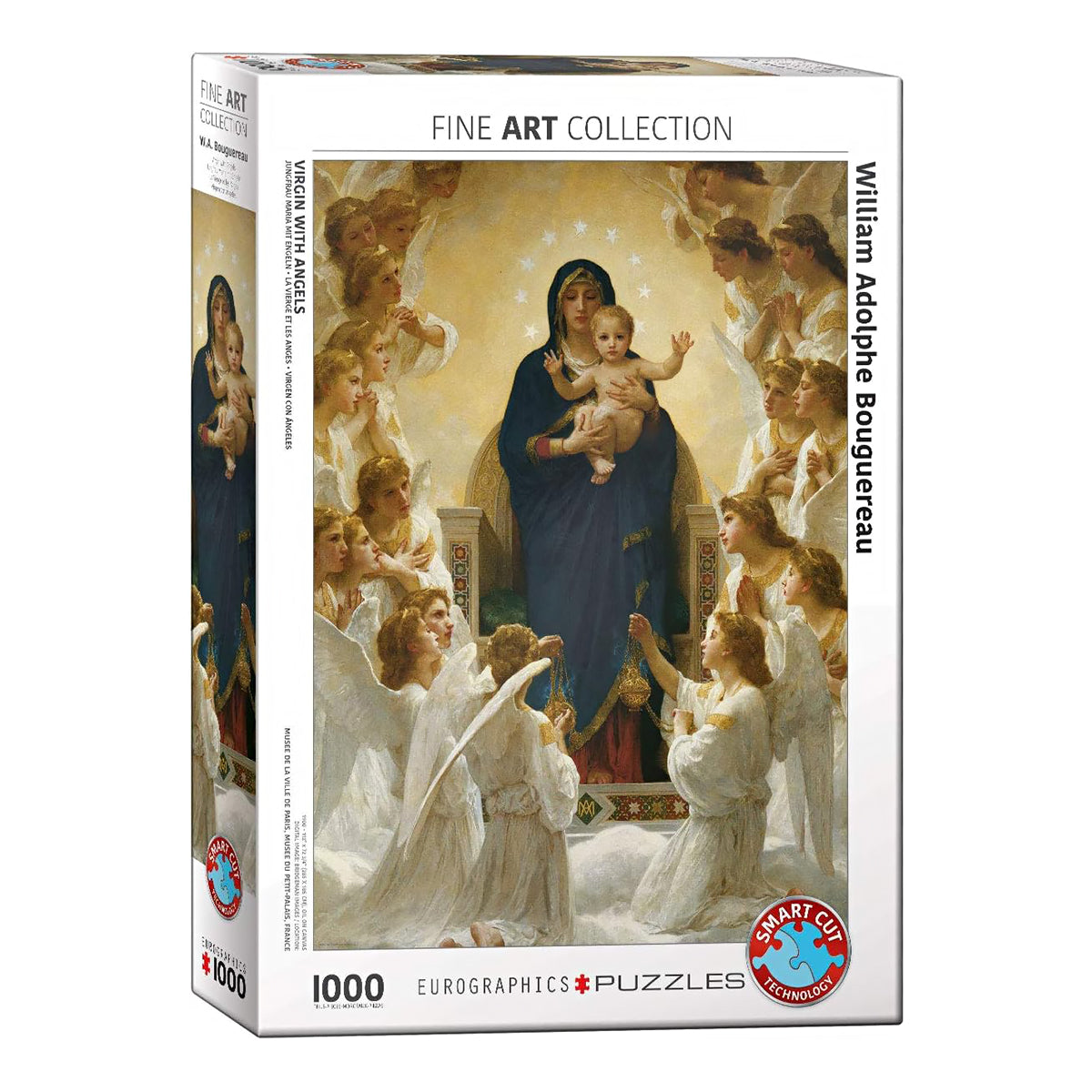 Elevate your wall art collection with this 1000-piece Bouguereau jigsaw puzzle from Eurographics