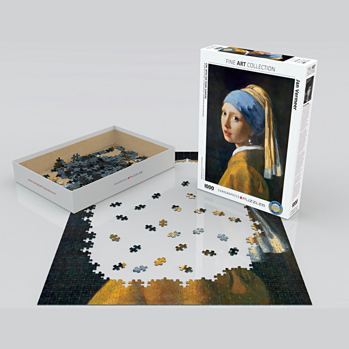 Wall Art in Pieces: Eurographics' Girl With A Pearl Earring Jigsaw Puzzle