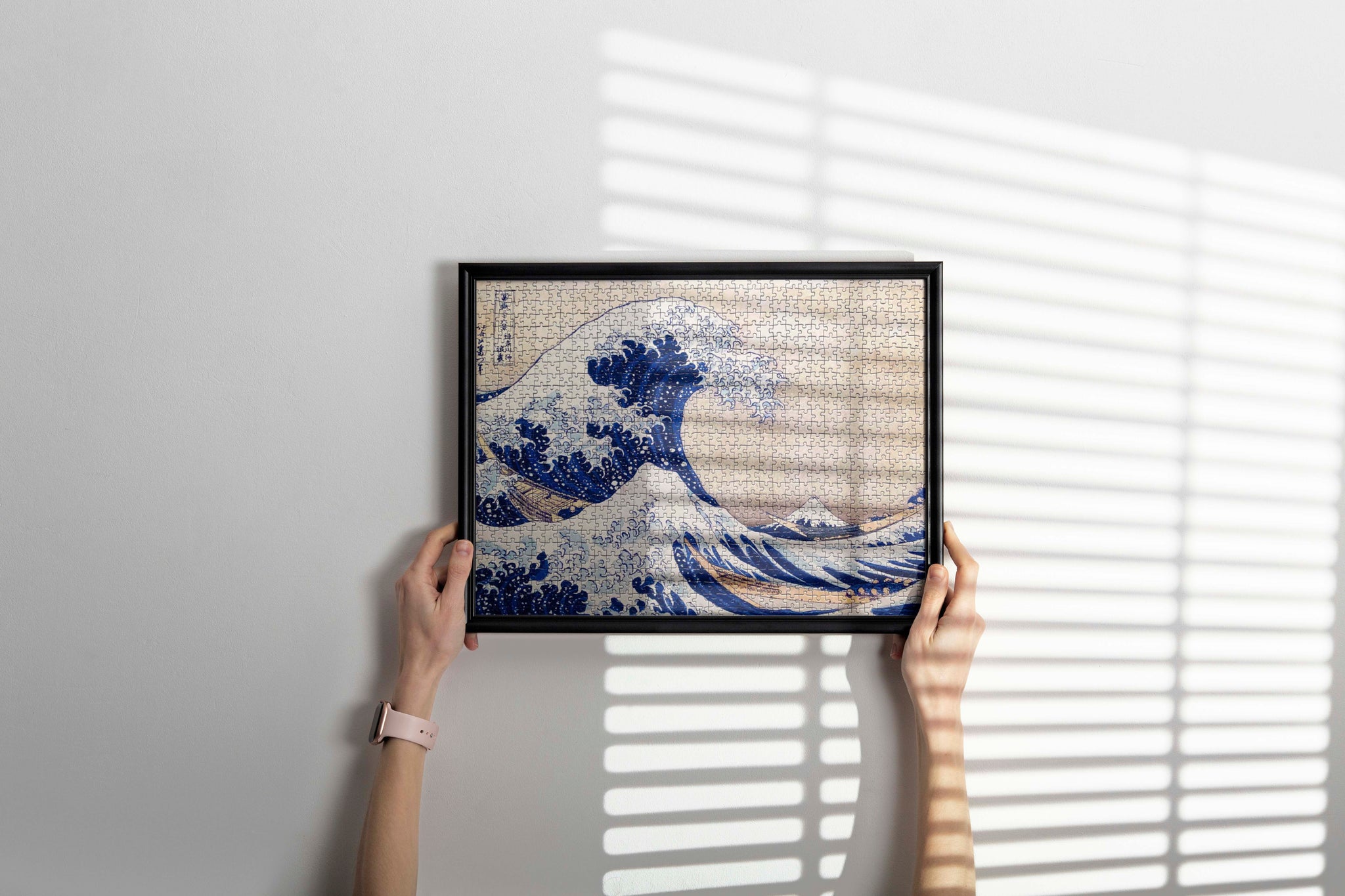 1000-piece Katsushika Hokusai The Great Wave off Kanagawa Jigsaw Puzzle Rest In