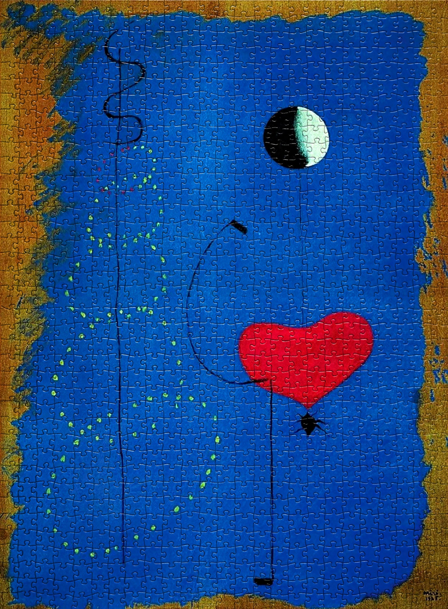 1000-piece Joan Miró Dancer II Jigsaw Puzzle | Rest In Pieces