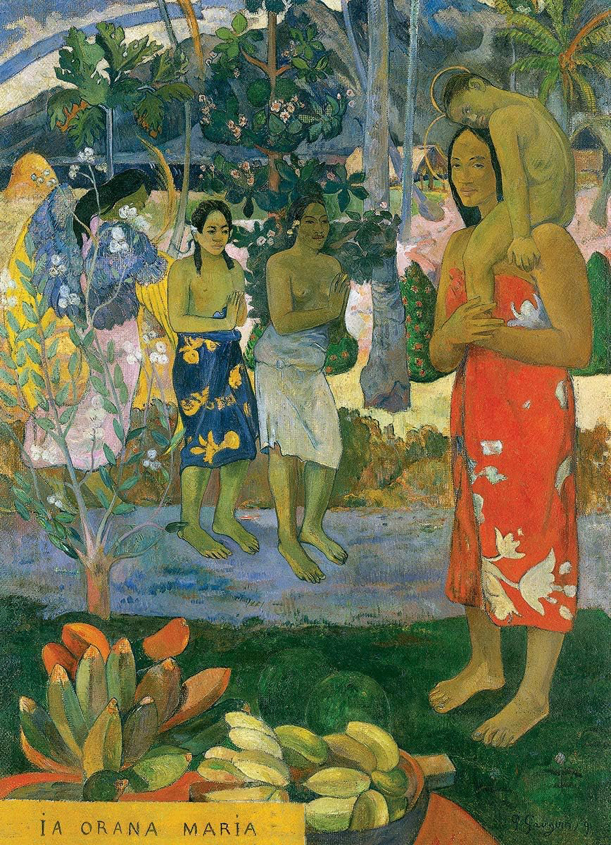 Transform your space with this exquisite wall art puzzle featuring Paul Gauguin's La Orana Maria.