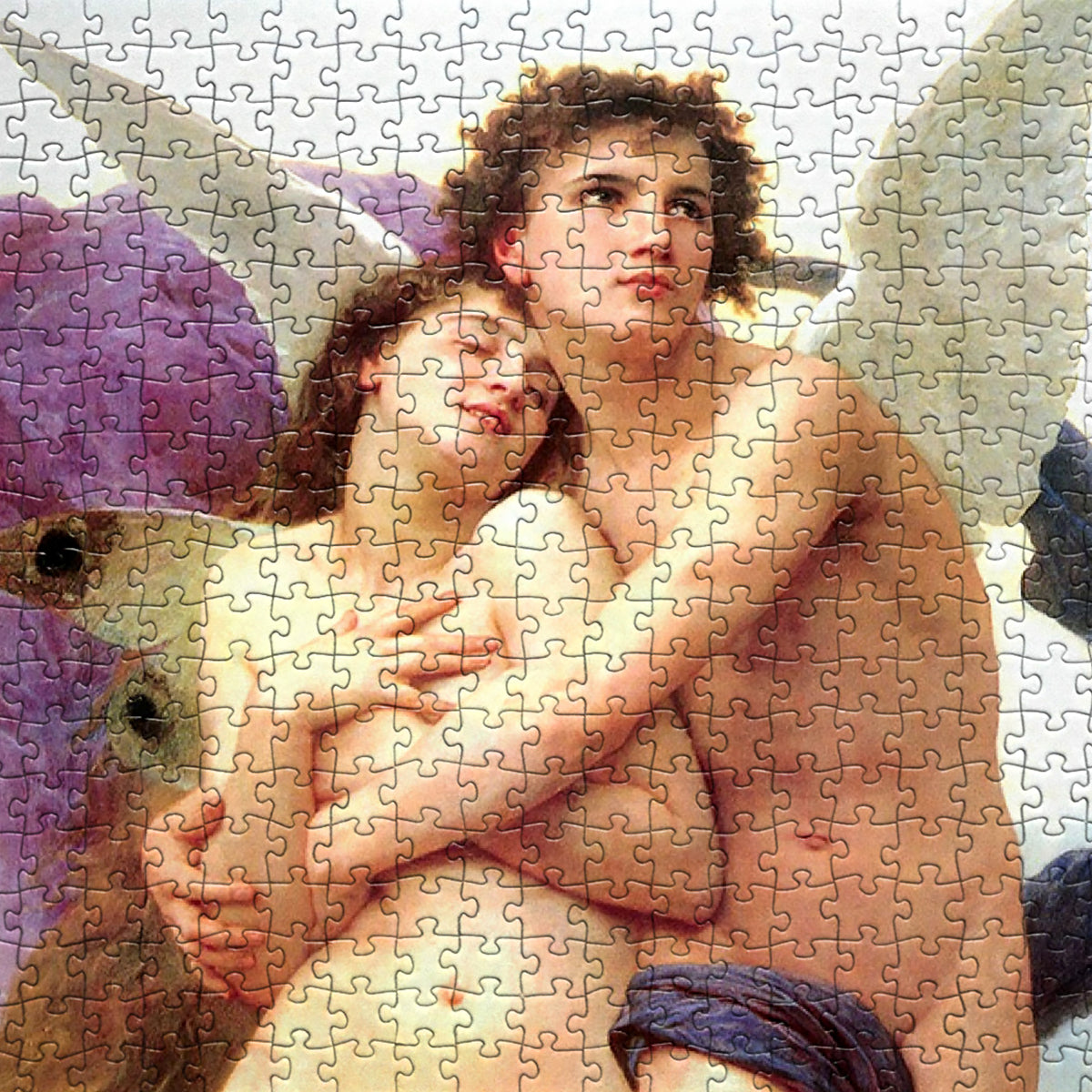 Intricate and challenging 1000-piece jigsaw puzzle featuring 'The Abduction of Psyche'