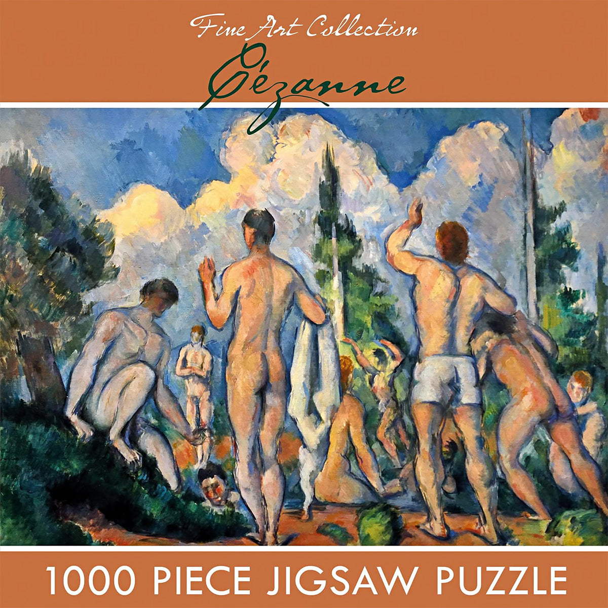 Enchanting Jigsaw Puzzle - Experience the poetic connection between bodies and landscapes in 'Bathers 1890–2'.