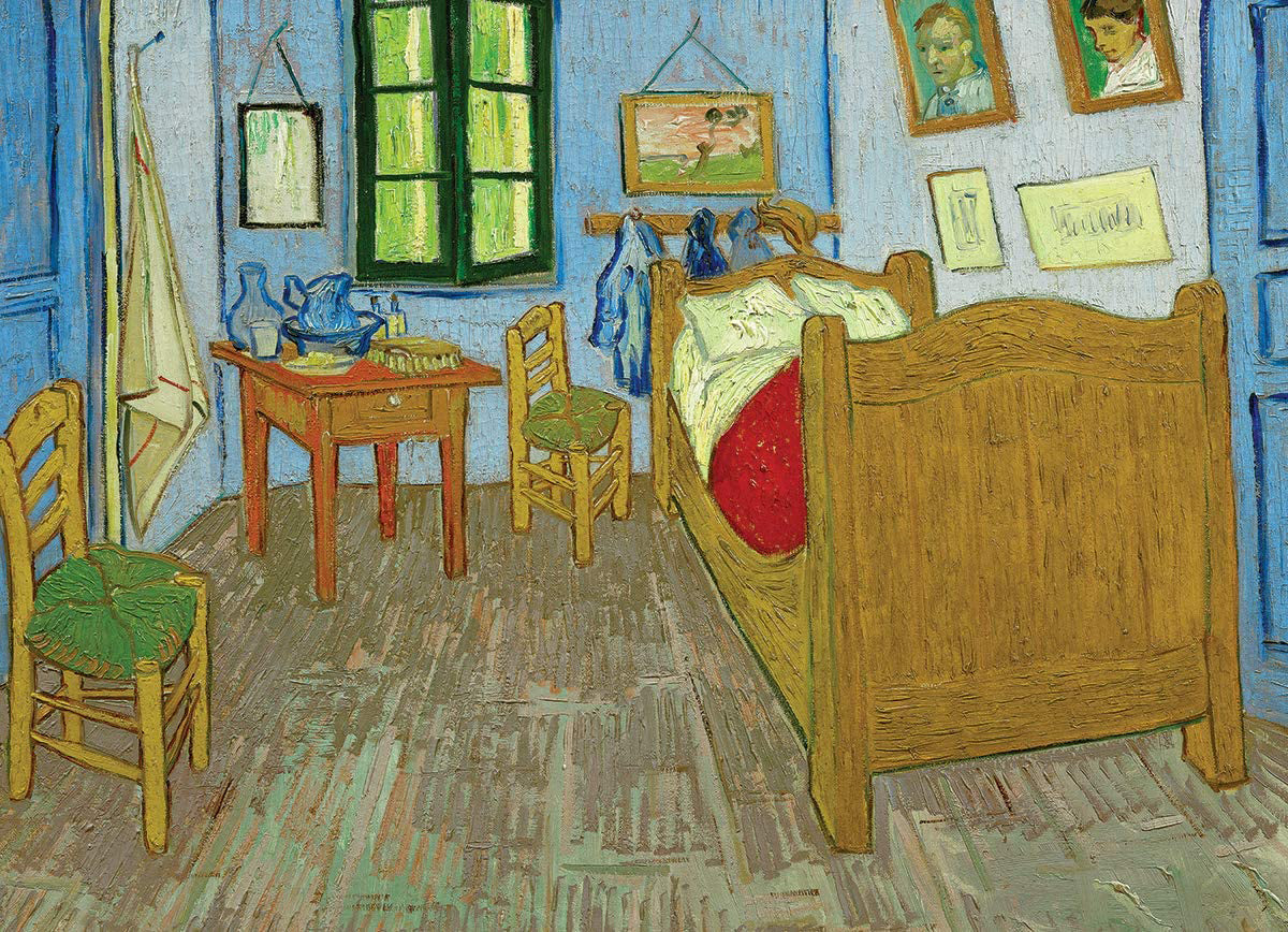 Van Gogh Bedroom In Arles painting, 1888
