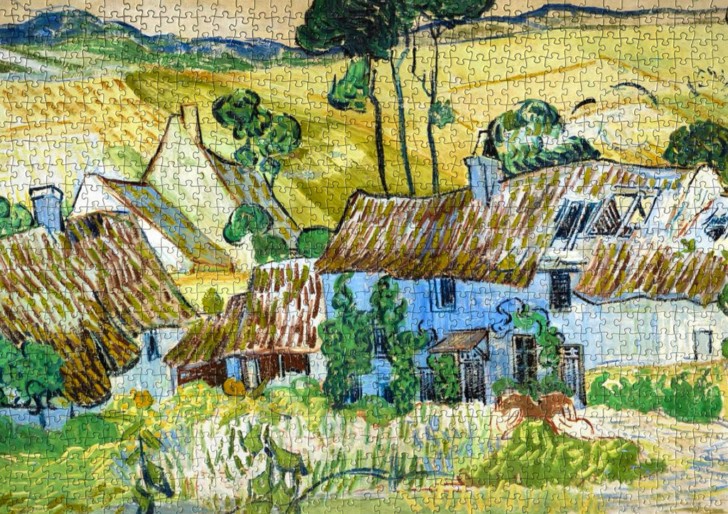 Vincent Van Gogh Farms Near Auvers Jigsaw Puzzle: Unveiling the Master's Unfinished Masterpiece