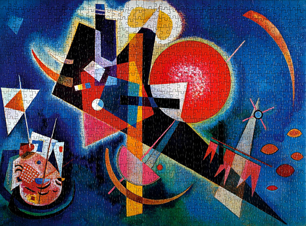 Wassily Kandinsky In Blue Jigsaw Puzzle: A challenging 1000-piece fine art Eurographics puzzle