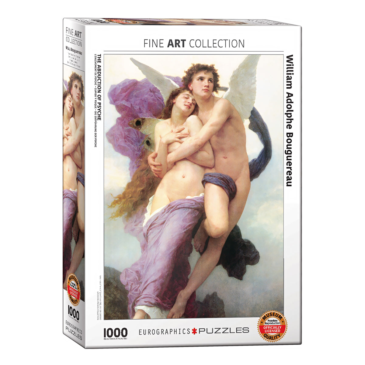 William-Adolphe Bouguereau's masterpiece - 'The Abduction of Psyche' jigsaw puzzle