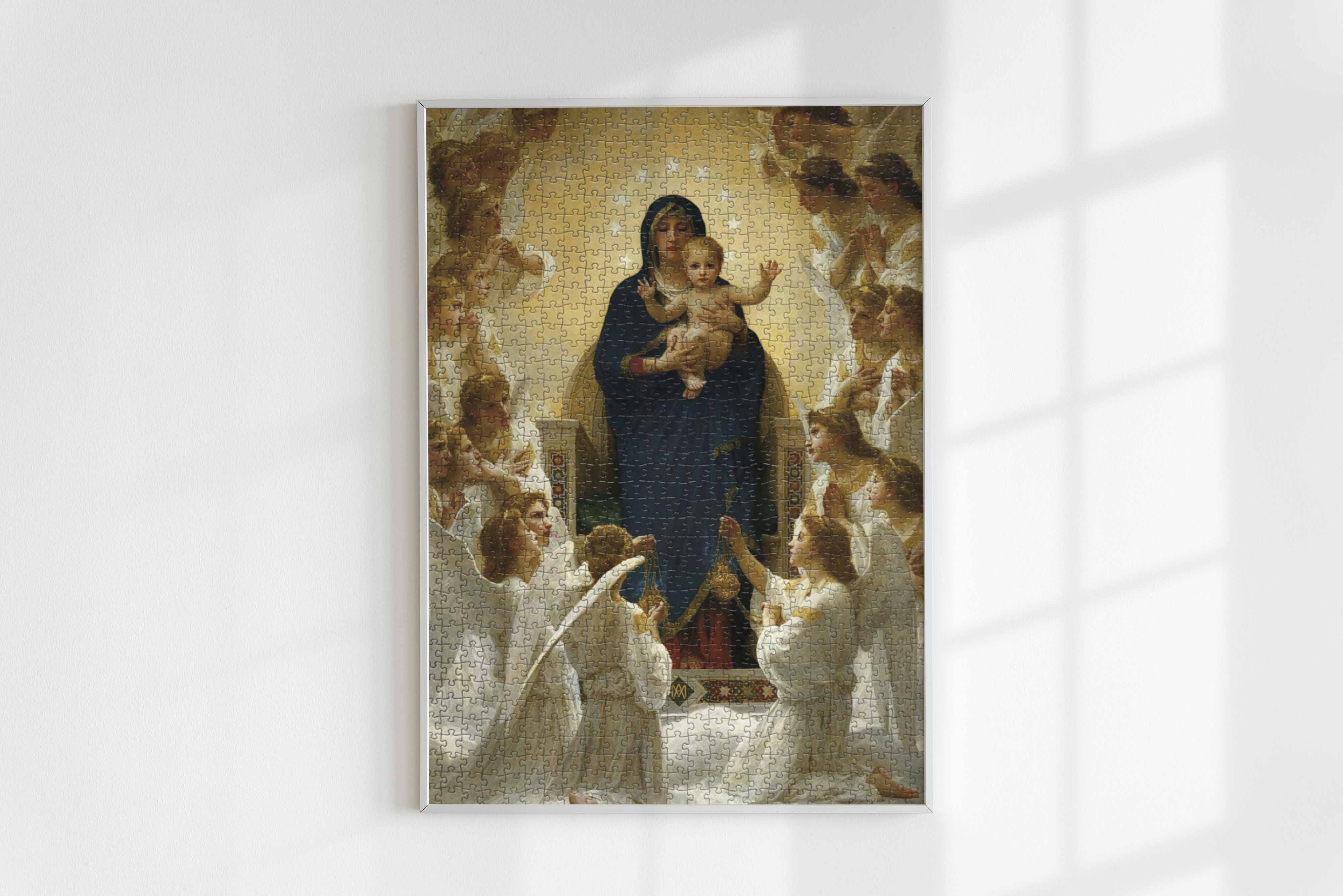 Unlock the beauty of Bouguereau's work through this 1000-piece jigsaw puzzle