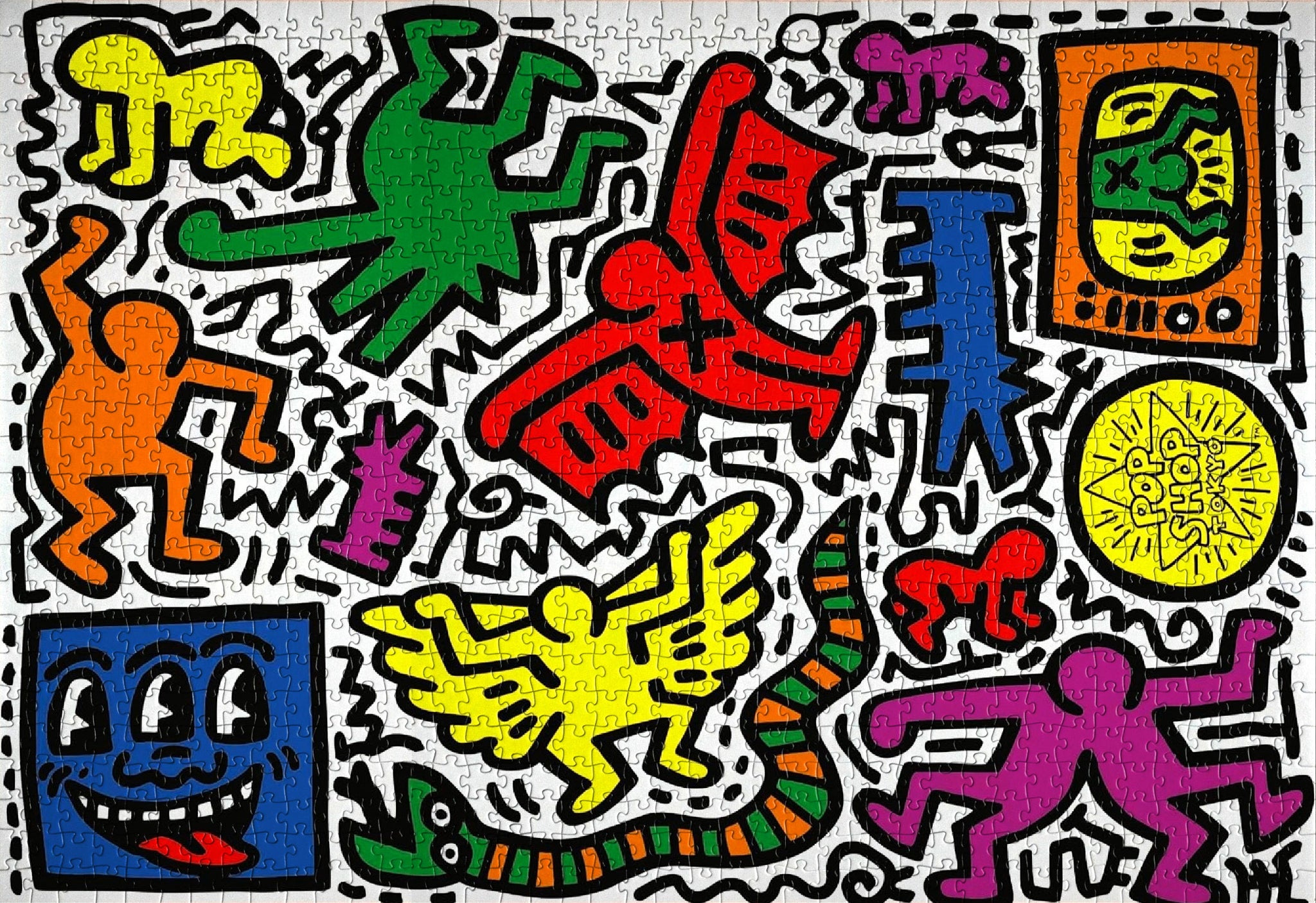 Keith Haring、Brazil、希少画集画、新品額装付 Brazil | Keith Haring