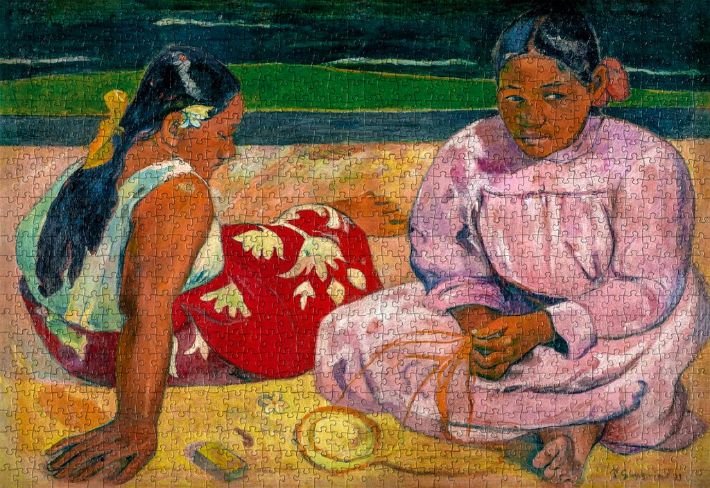 1000-piece Paul Gauguin Femmes de Tahiti jigsaw puzzle from Clementoni Museum Collection