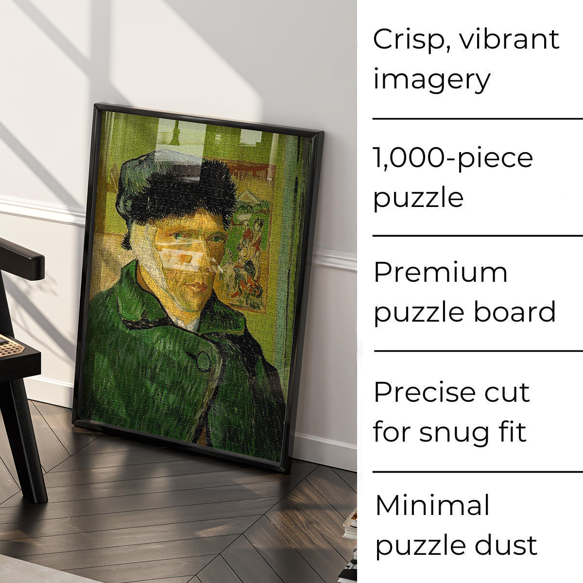 Vincent Van Gogh's Portrait of Père Tanguy (1887) Puzzle - 48pcs - #6405 Vincent Van Gogh's Portrait of Père Tanguy (1887) Puzzle - 48pcs - #6405
