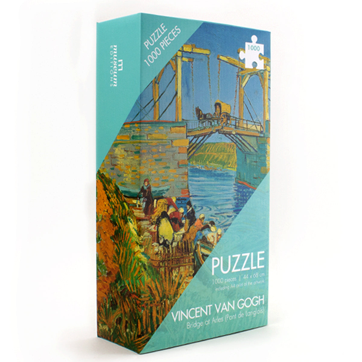 VOX Classic Van Gogh Style Jigsaw Puzzle - The Bridge, 520 Pieces, Matte Finish, Family Puzzle