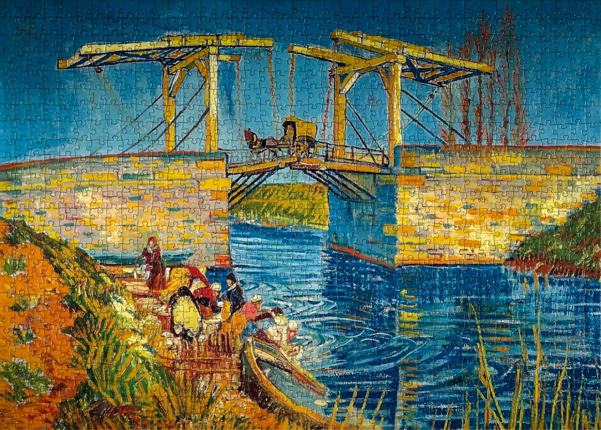 1000-piece Vincent van Gogh Bridge at Arles Jigsaw Puzzle | Rest