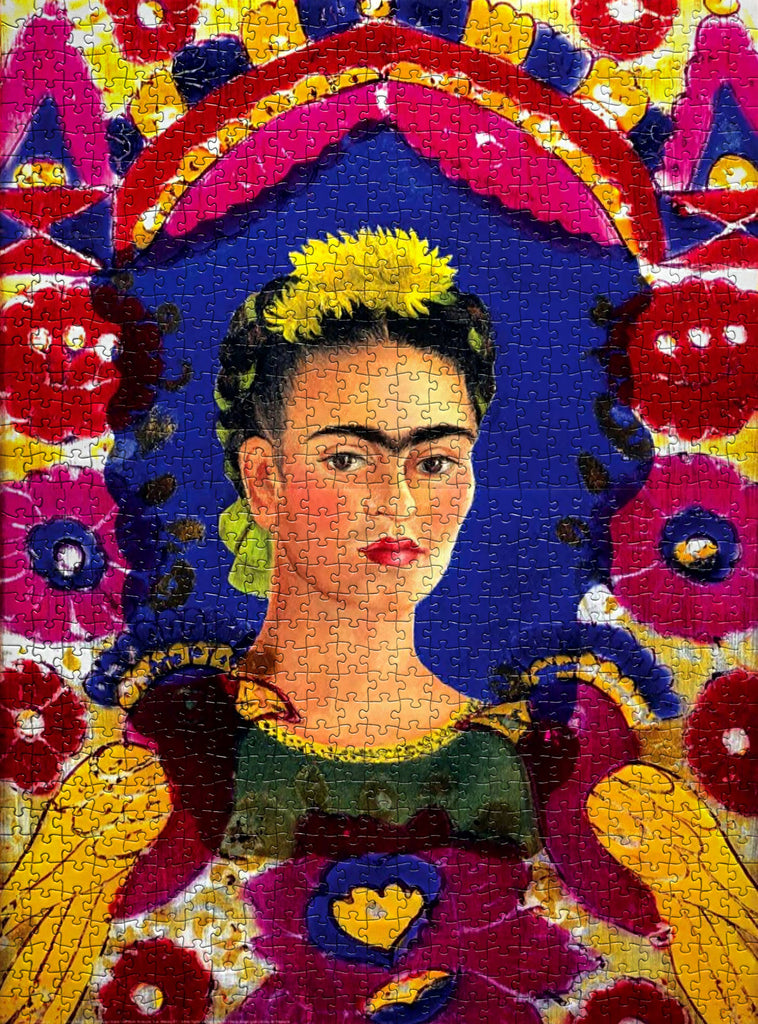 1000-piece Frida Kahlo The Frame Painting Jigsaw Puzzle from Rest In Pieces UK