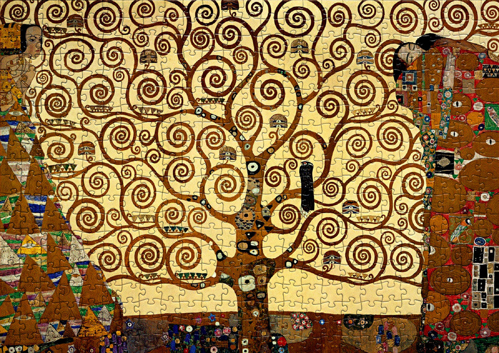 1000-piece Gustav Klimt Tree of Life Fine Art Jigsaw Puzzle