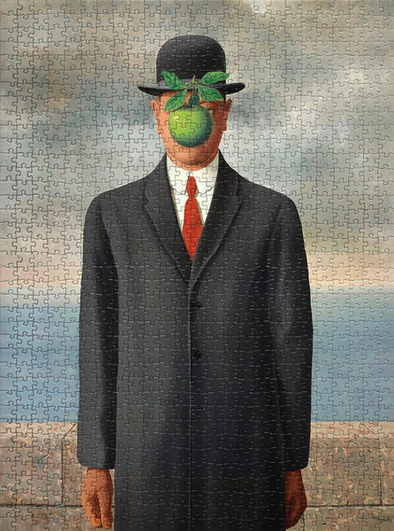 1000-piece René Magritte The Son of Man Jigsaw Puzzle | Rest In Pieces