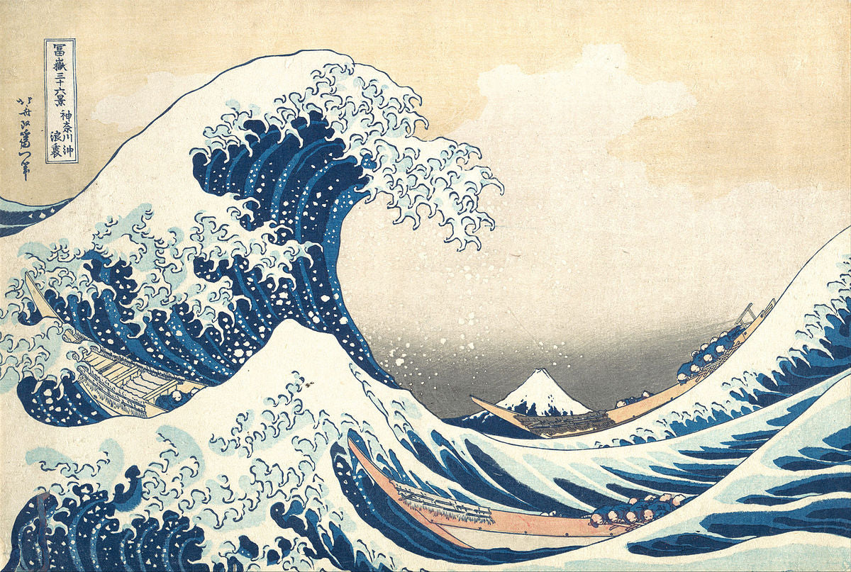 1000-piece Katsushika Hokusai The Great Wave off Kanagawa Jigsaw Puzzle - Rest In Pieces