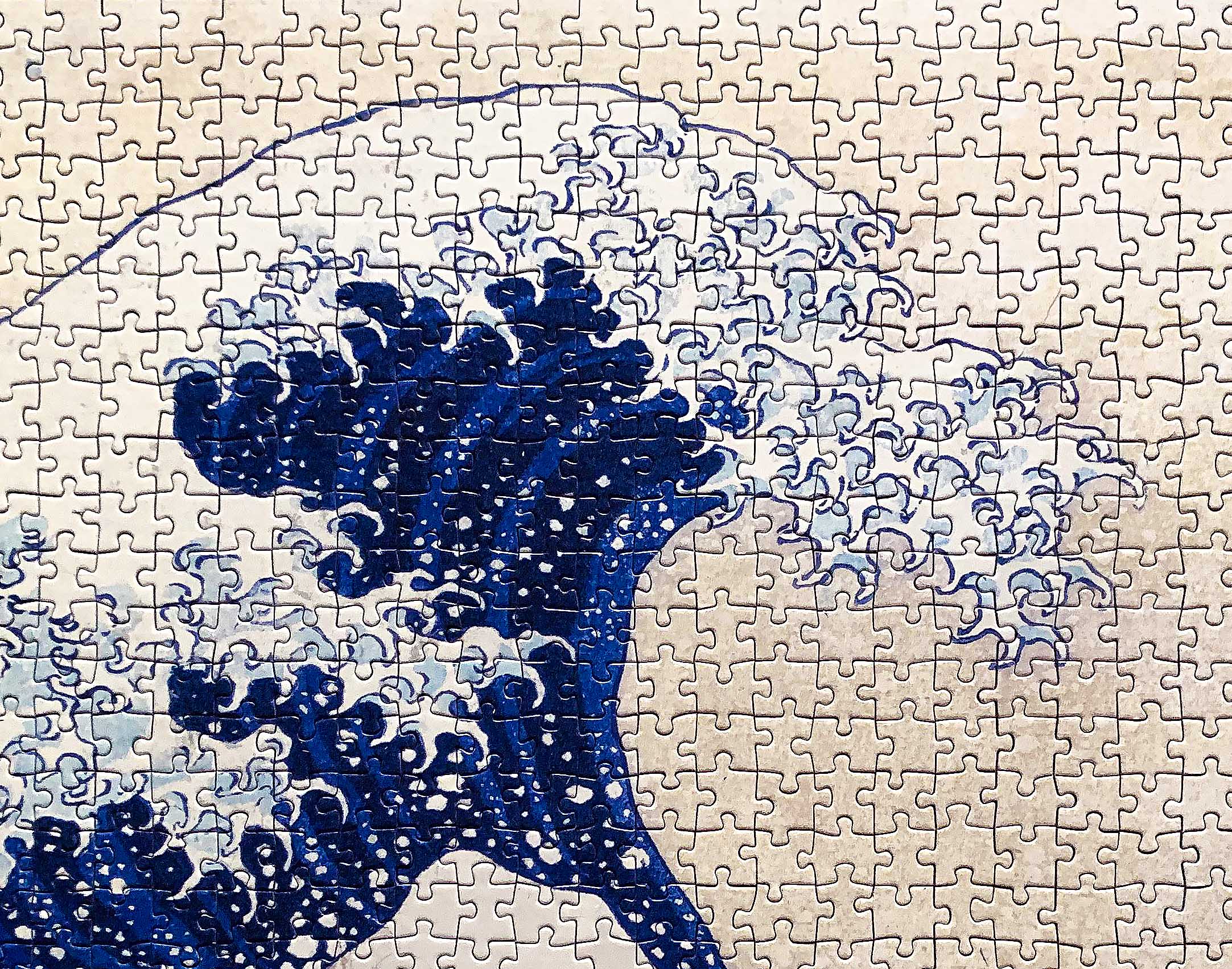 1000-piece Katsushika Hokusai The Great Wave off Kanagawa Jigsaw Puzzle