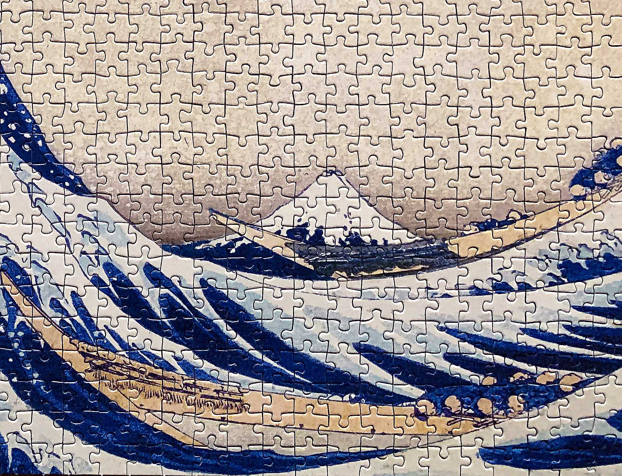 1000-piece Katsushika Hokusai The Great Wave off Kanagawa Jigsaw Puzzle