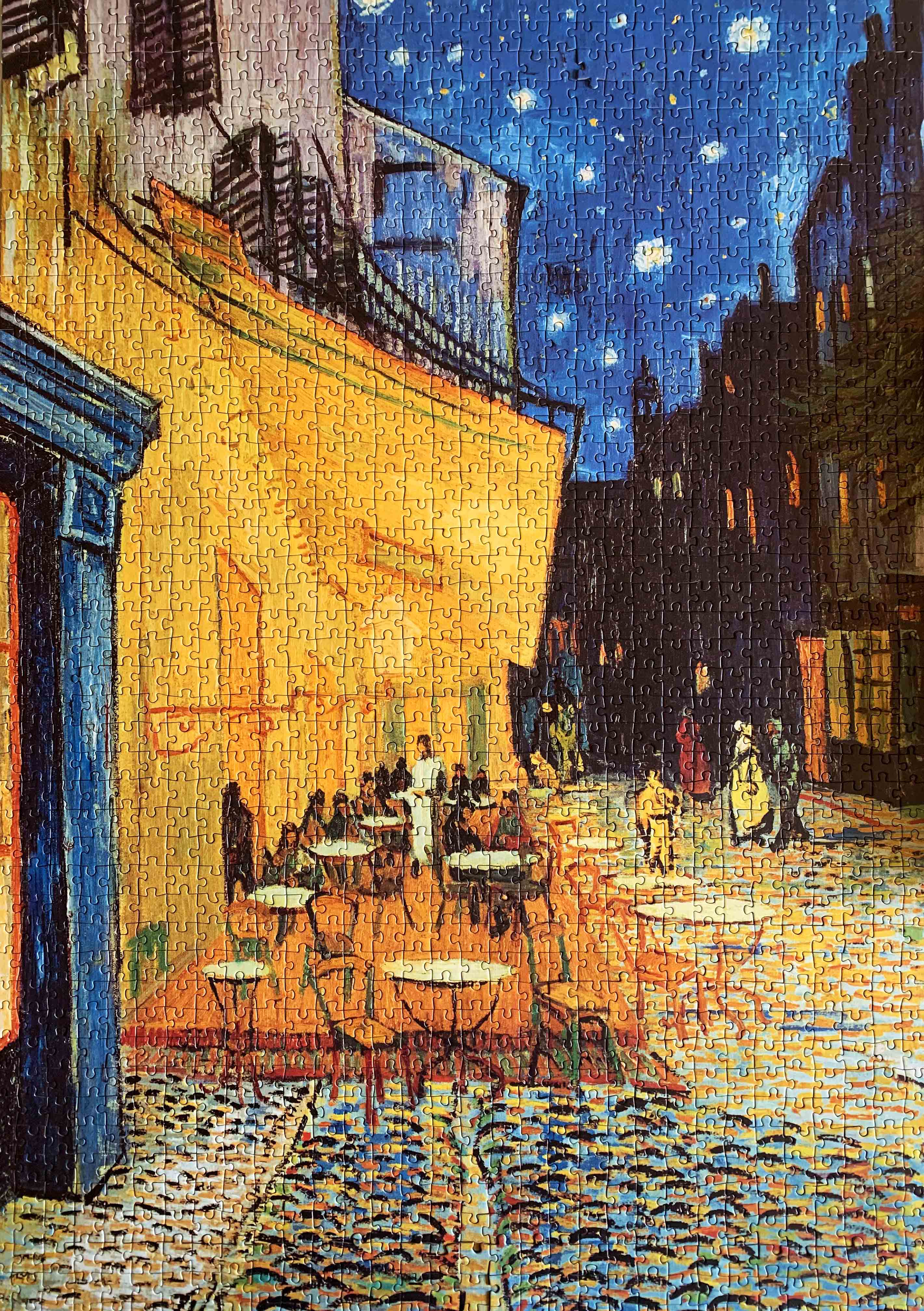 1000-piece Vincent Van Gogh Café Terrace at Night Jigsaw Puzzle - Rest In Pieces