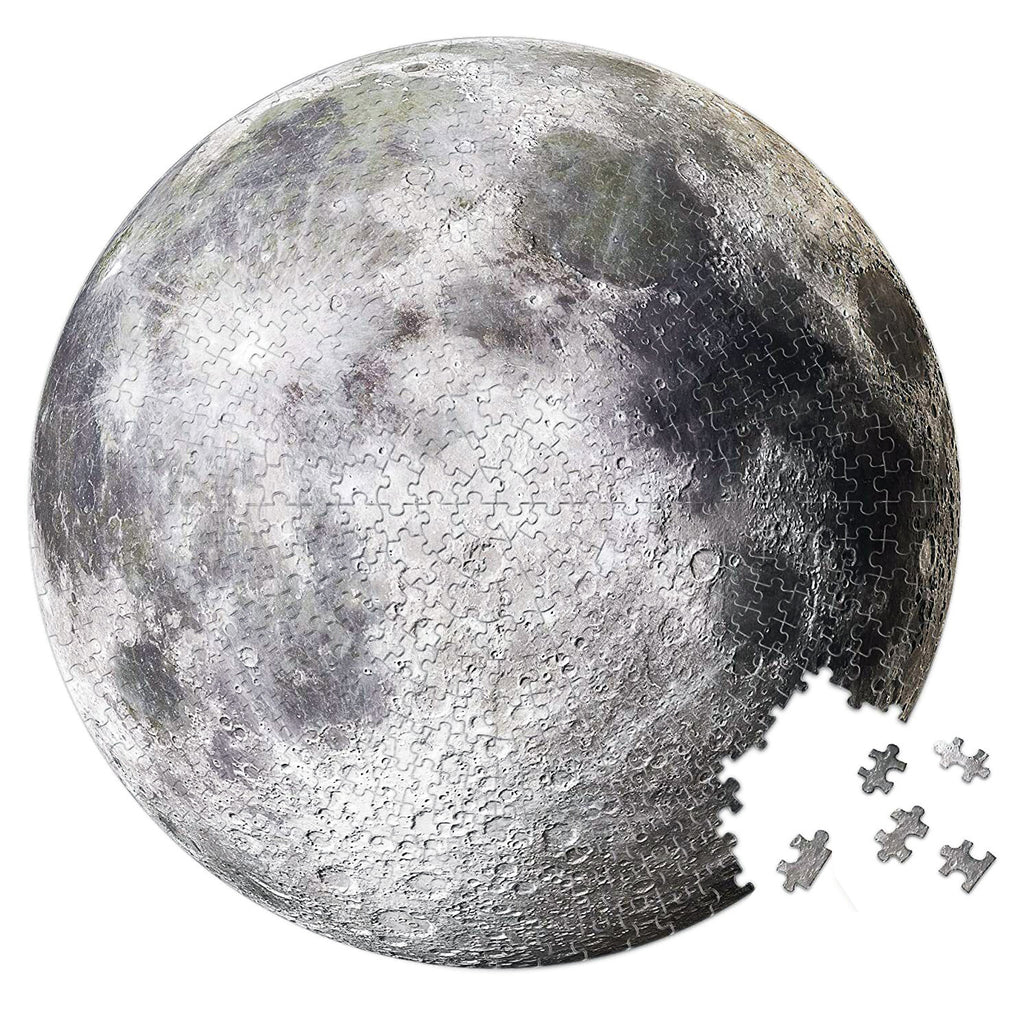 There are few games as classic as a good jigsaw puzzle. This Christmas season, add some celestial flare to your family bonding time with this 500-piece Round Moon Jigsaw Puzzle by Rest In Pieces.