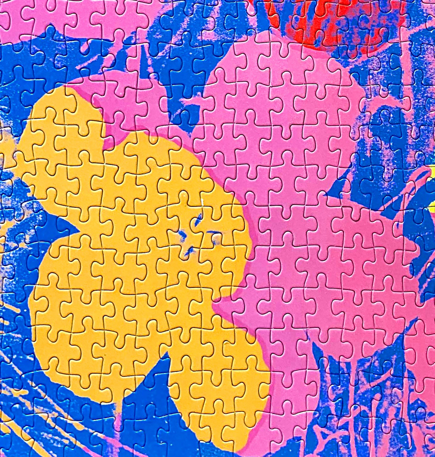 500-piece Andy Warhol Flowers Jigsaw Puzzle