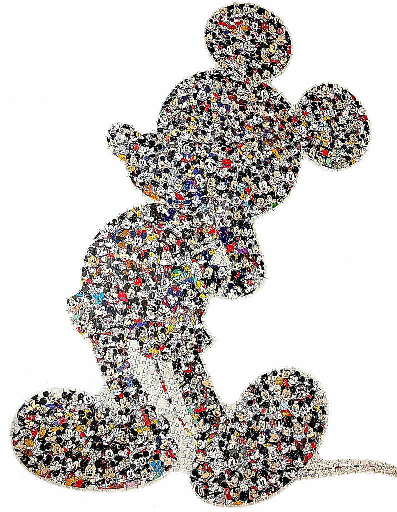 945-piece Disney Mickey Mouse Shaped Jigsaw Puzzle