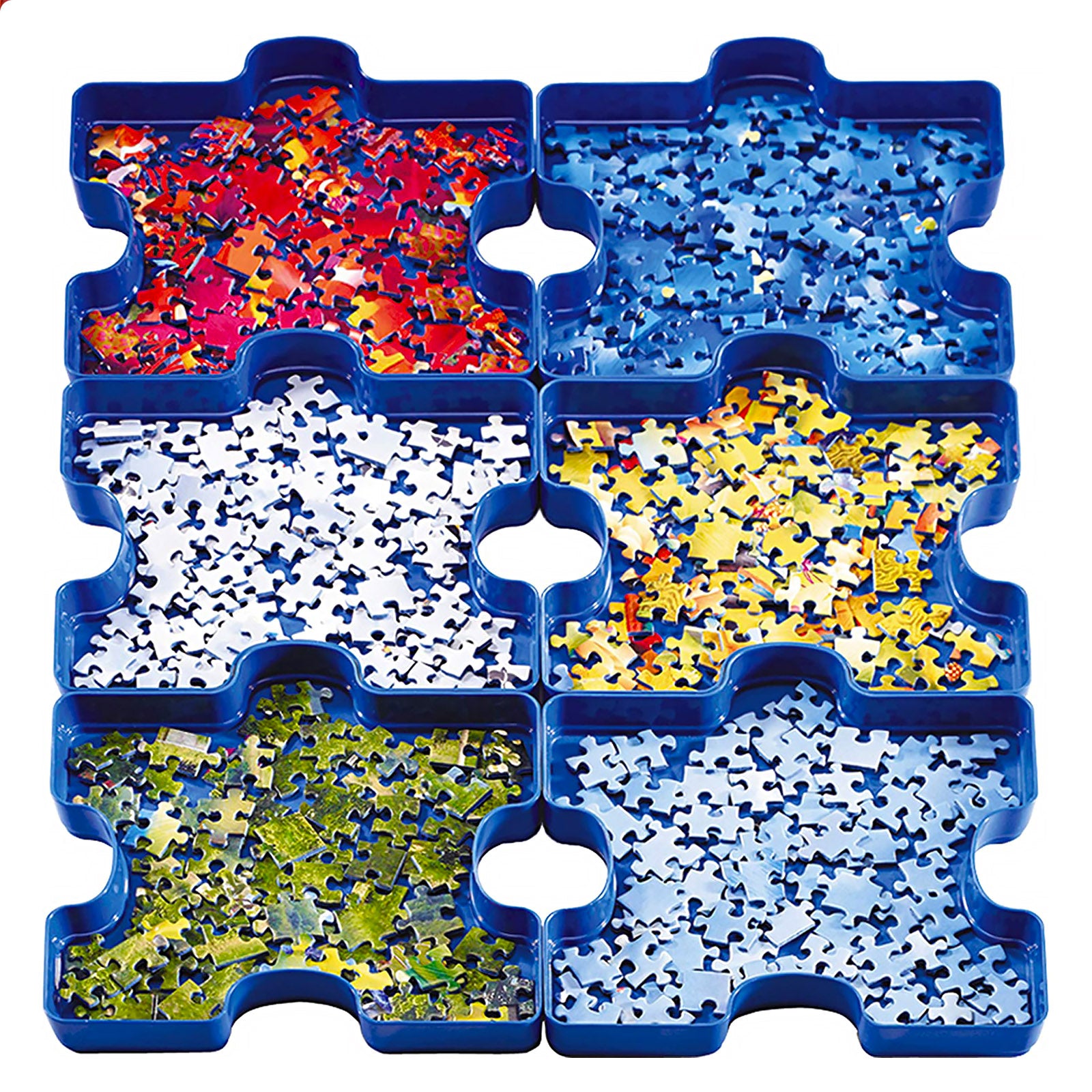 Sort & Go! 6 Puzzle Sorting Trays  Ravensburger - Tri-M Specialty Products