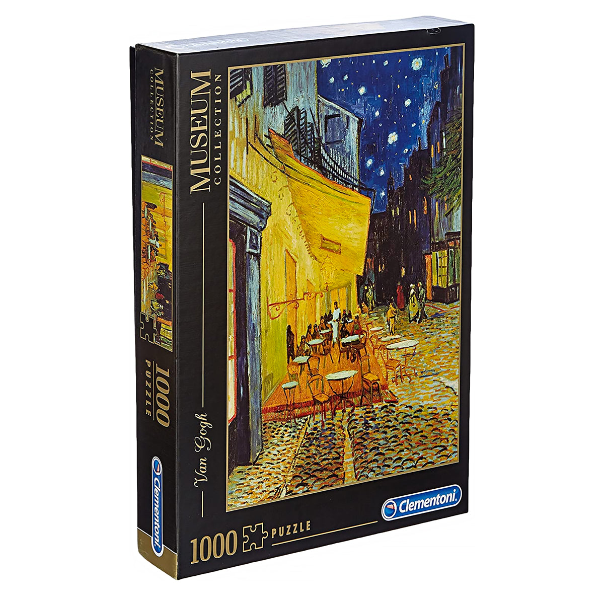 Museum Collection: 1000-piece Vincent van Gogh Cafe Terrace Jigsaw Puzzle from Clementoni UK.