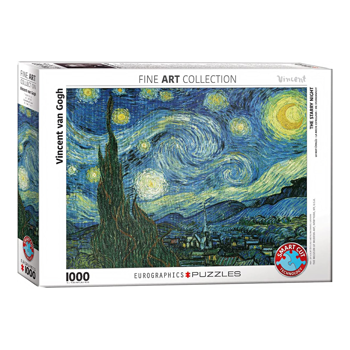 Can’t make it to the Museum of Modern Art in New York to see van Gogh’s “Starry Night” in person? This puzzle is your next best bet as you can piece together a copy of the world-famous painting.