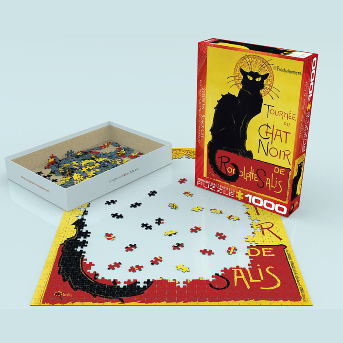 The Black Cat Jigsaw Puzzle from Eurographics UK