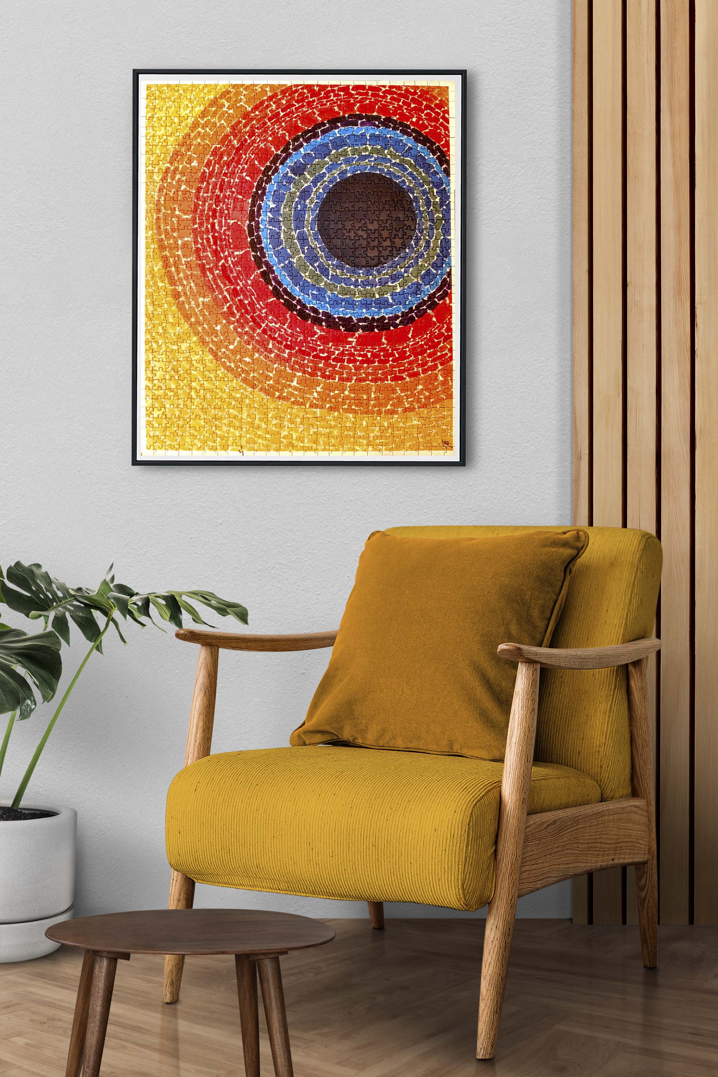 Alma Thomas artwork 'The Eclipse' painting-turned-puzzle is a super difficult jigsaw as well as beautiful wall art.
