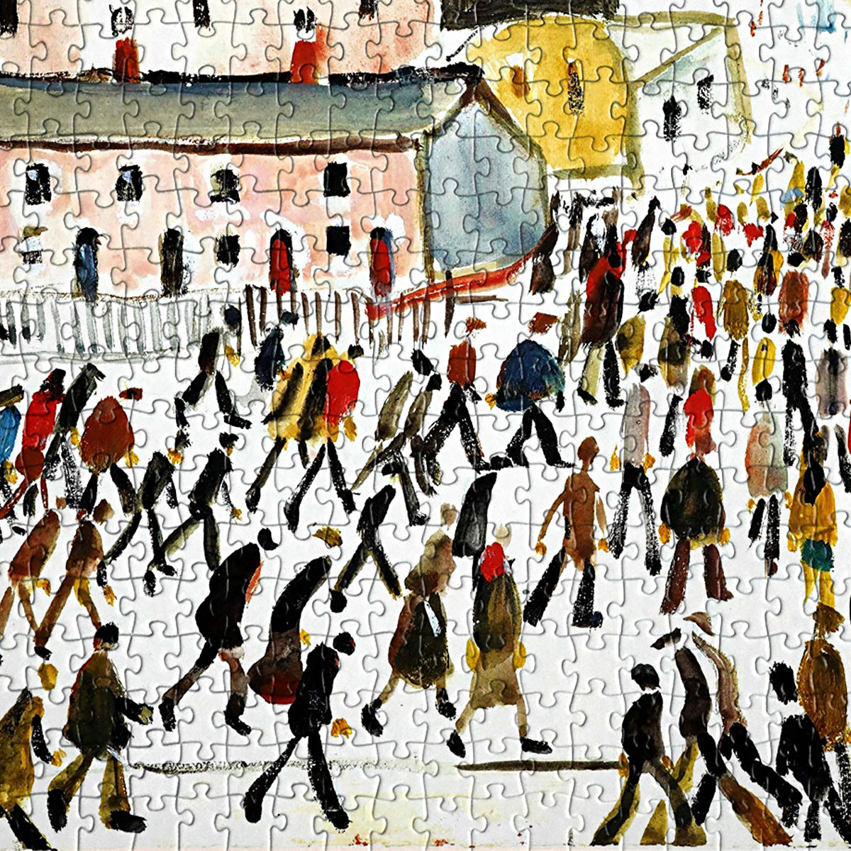 Burned out by hustle culture and eager to unwind, this famous L.S. Lowry art jigsaw puzzle will help you discover inner peace.