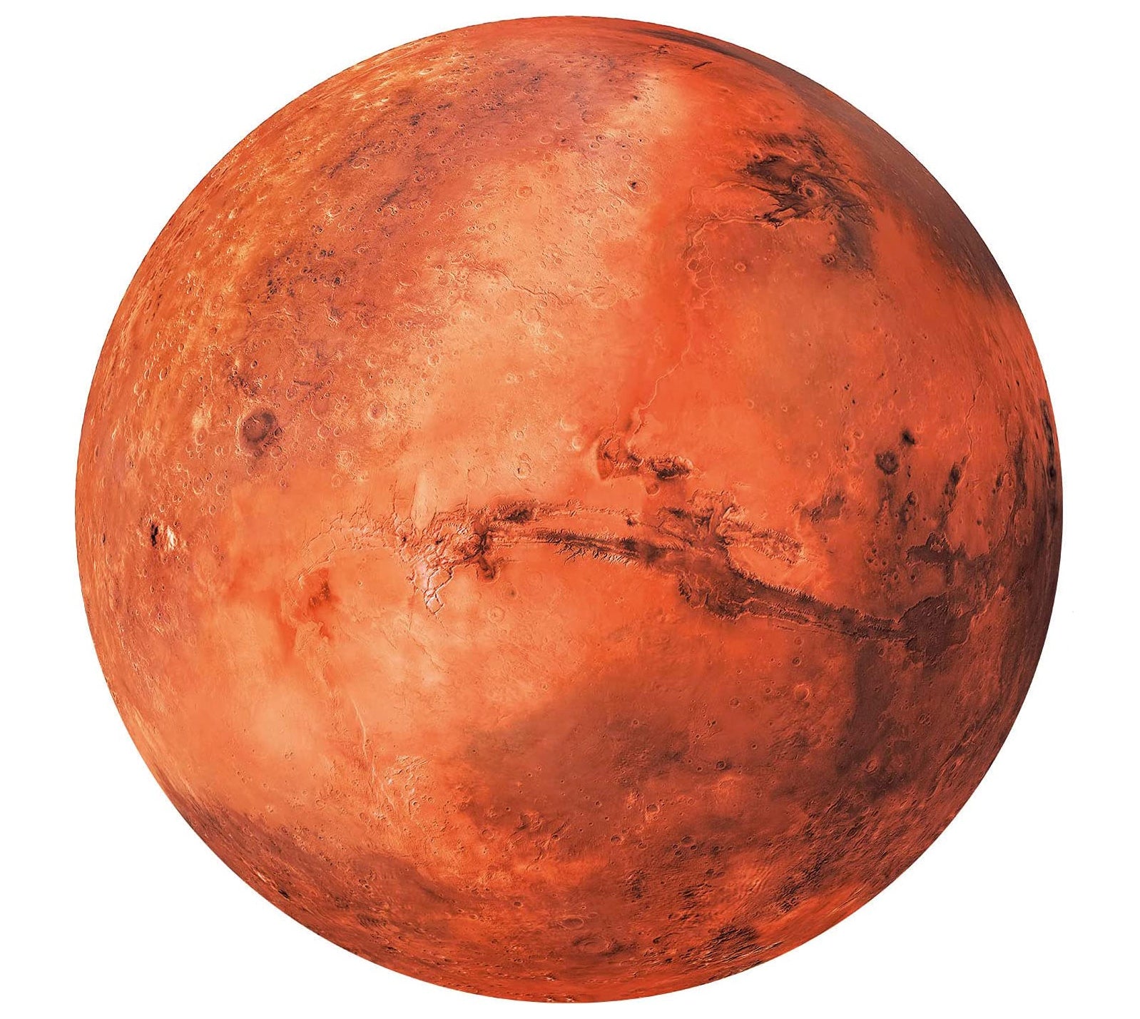 Our new Space puzzle features the most detailed image of planet Mars you've ever seen (unless you're the Hubble Telescope).